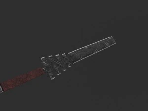 dark blade 3D Model
