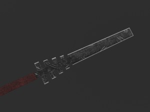 dark blade 3D Model
