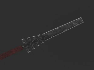 dark blade 3D Model
