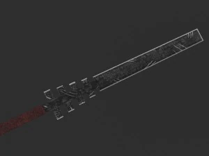 dark blade 3D Model