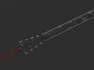 dark blade 3D Model