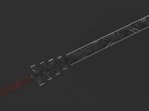 dark blade 3D Model