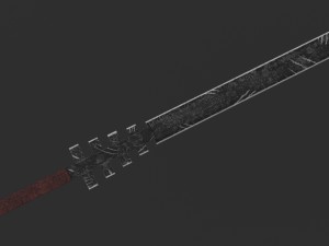 dark blade 3D Model