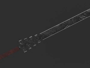 dark blade 3D Model