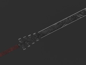 dark blade 3D Model