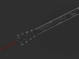 dark blade 3D Model