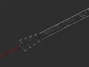 dark blade 3D Model