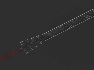 dark blade 3D Model