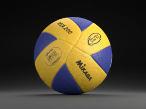mikasa mva200 official ball 3D Model