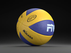 mikasa mva200 official ball 3D Model
