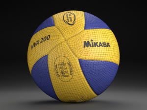mikasa mva200 official ball Modèle 3D