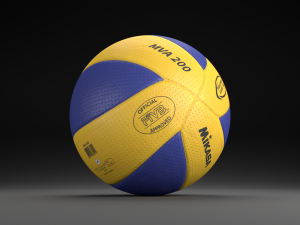 mikasa mva200 official ball Modèle 3D