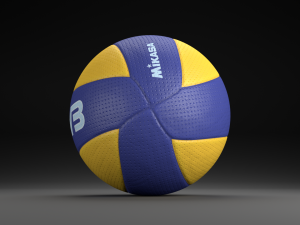mikasa mva200 official ball Modèle 3D