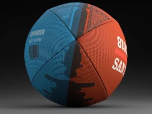 rwc sevens 2018 ball 3D Model