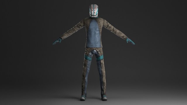 mobile game character Modèle 3D .c4d .max .obj .3ds .fbx .stl .blend 