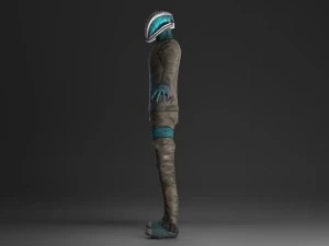 mobile game character 3D Model