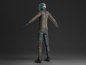mobile game character Modèle 3D