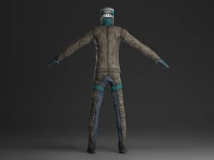 mobile game character 3D Model