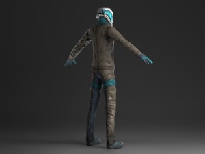 mobile game character Modèle 3D