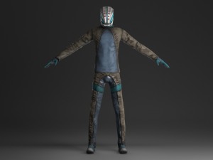 mobile game character Modèle 3D