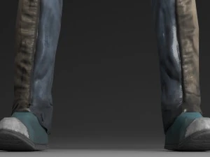 mobile game character 3D Model