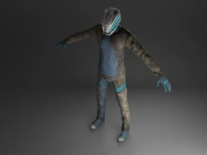 mobile game character 3D Model