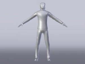 mobile game character 3D Model