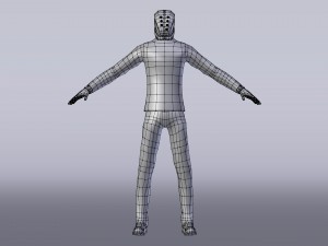 mobile game character Modèle 3D