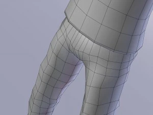 mobile game character 3D Model