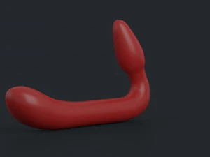strapless strapon dildo 3D Model
