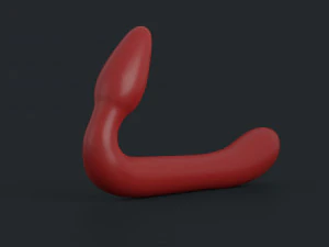 strapless strapon dildo 3D Model