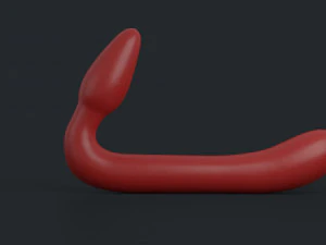 strapless strapon dildo 3D Model