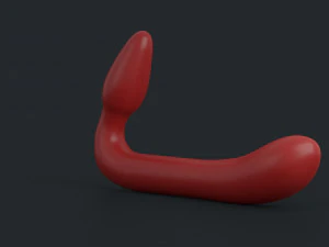 strapless strapon dildo 3D Model