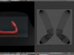 strapless strapon dildo 3D Model