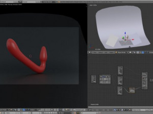 strapless strapon dildo 3D Модель