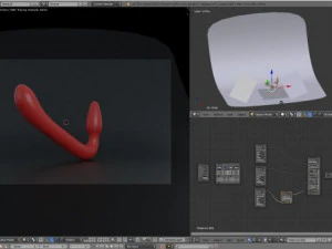 strapless strapon dildo 3D Model