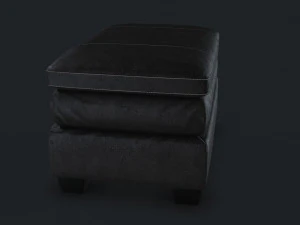 gleason chair ottoman damaged 3D Model