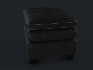 gleason chair ottoman damaged 3D Model