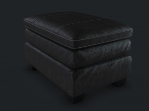 gleason chair ottoman damaged 3D Model