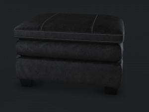 gleason chair ottoman damaged 3D Model