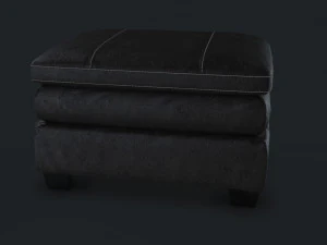 gleason chair ottoman damaged 3D Model