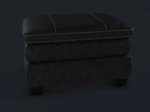 gleason chair ottoman damaged 3D Model