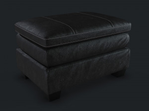 gleason chair ottoman damaged 3D Model