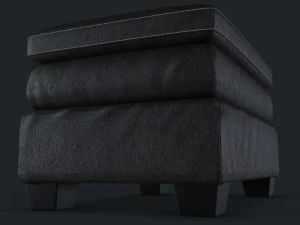 gleason chair ottoman damaged 3D Model