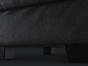 gleason chair ottoman damaged 3D Model