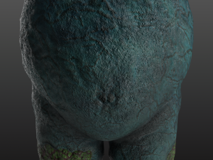 clawed frogman Model 3D