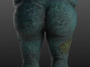 clawed frogman 3D Model
