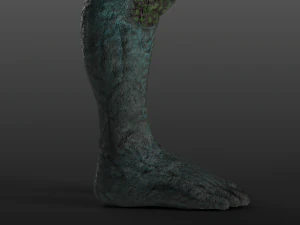 clawed frogman 3D Model