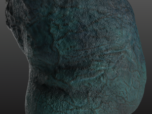 clawed frogman Model 3D