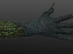 clawed frogman 3D Model